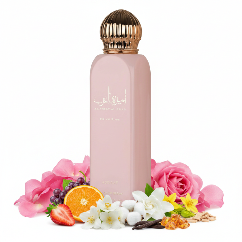Ameerat Al Arab Prive Rose All Over Spray - Fond Alb