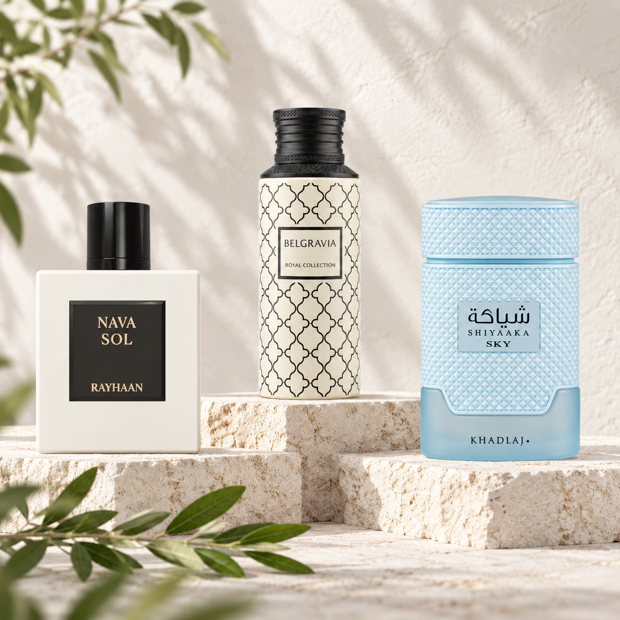 Nava Sol de Rayhaan, Belgravia de Maison Asrar y Shiyaaka Sky de Khadlaj