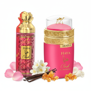 Arabia Haya Crush - ambele sticle con ingredientes naturales
