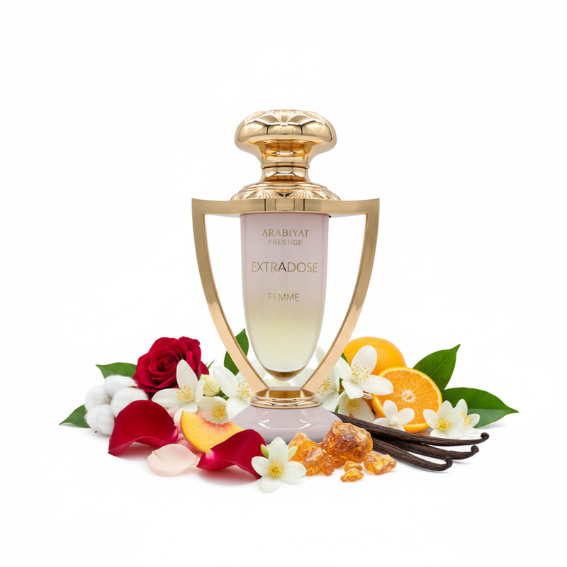 Arabitat Prestige Extradose Femme sticla cu ingrediente