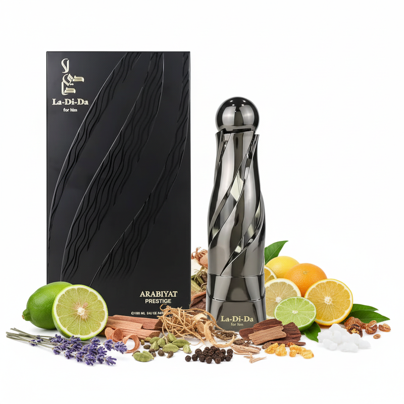 Arabiyat Prestige La-Di-Da For Him set complet cu ingrediente