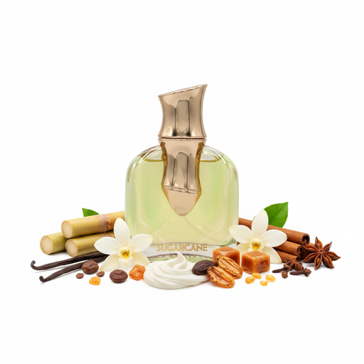 Arabiyat Prestige Sugarcane Vanilla sticla cu ingrediente