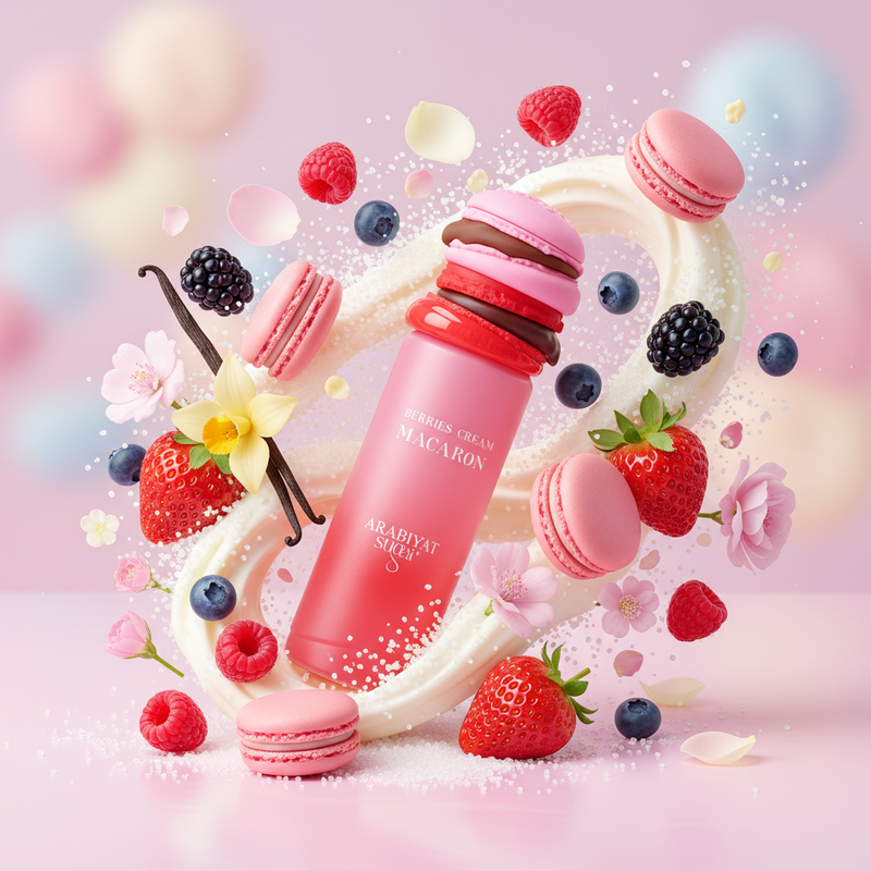 Berries Cream Macaron ARABIYAT PRESTIGE - Muestra 10 ml