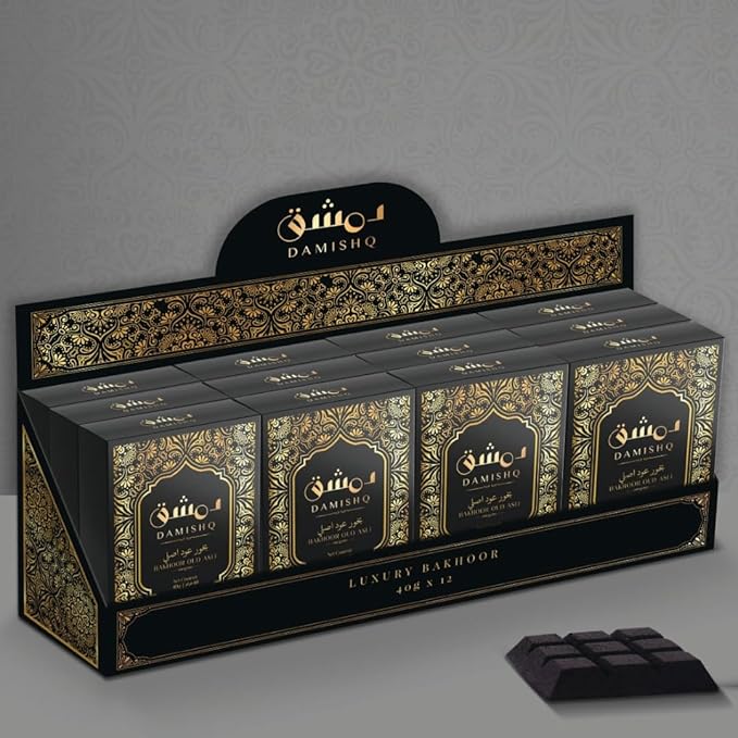 Bakhoor Oud Asli Inciensos DAMISHQ 40gr