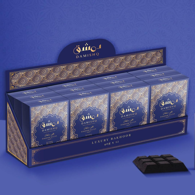 Bakhoor Sultan Inciensos DAMISHQ 40gr
