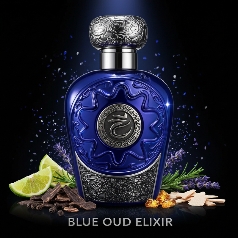 Blue Oud Elixir Lattafa - Dramatic