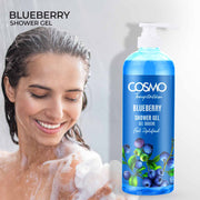 Temptation Blueberry Shower Gel COSMO 1000ml