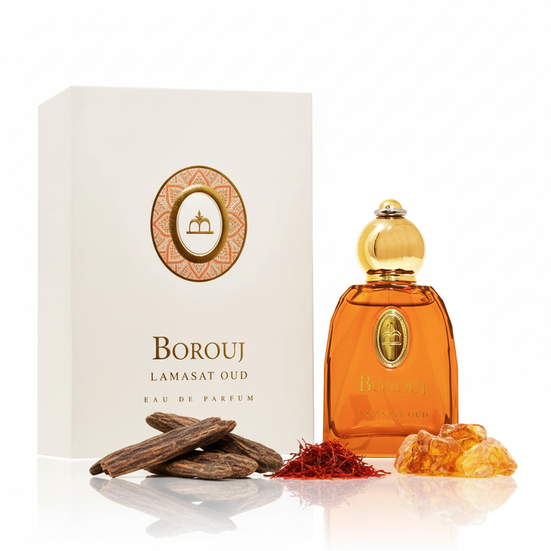 Borouj Lamasat Oud Perfume with Box