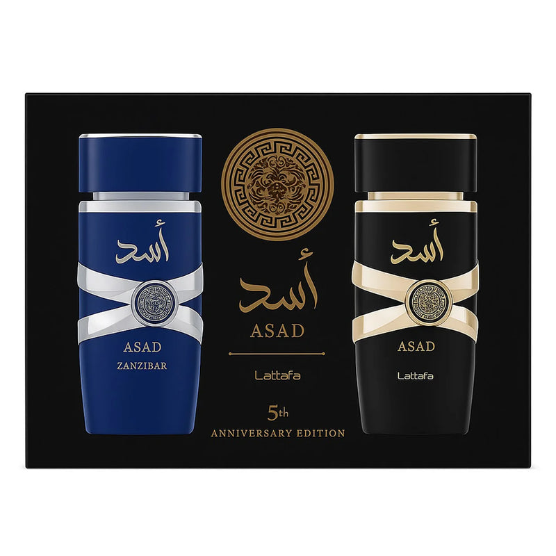 5TH ANNIVERSARY ASAD PACK – Asad 100ml + Asad Zanzibar 100ml