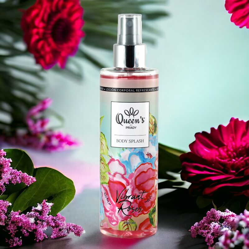 Vibrant Roses Body Splash Queen's by PRADY 250ml