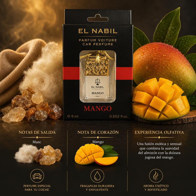 Ambientador Coche Mango EL NABIL 6ml