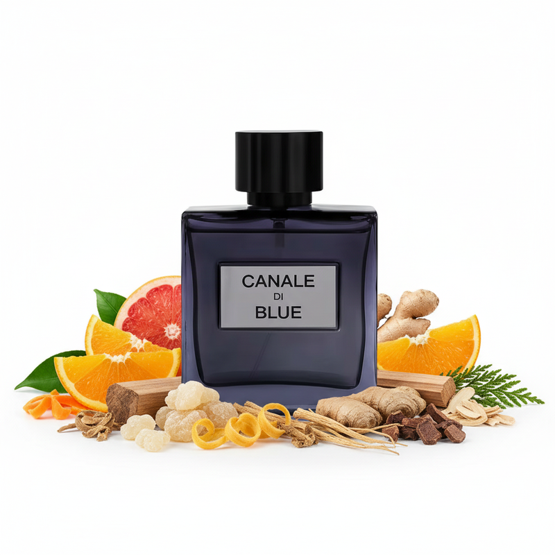 Canale Di Blue con ingredientes naturales