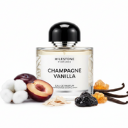 Champagne Vanilla Milestone - Fond Alb