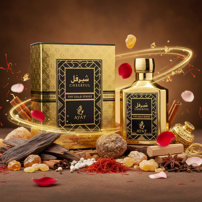 Cheerful Ayat The Gold Series cu ingrediente naturale