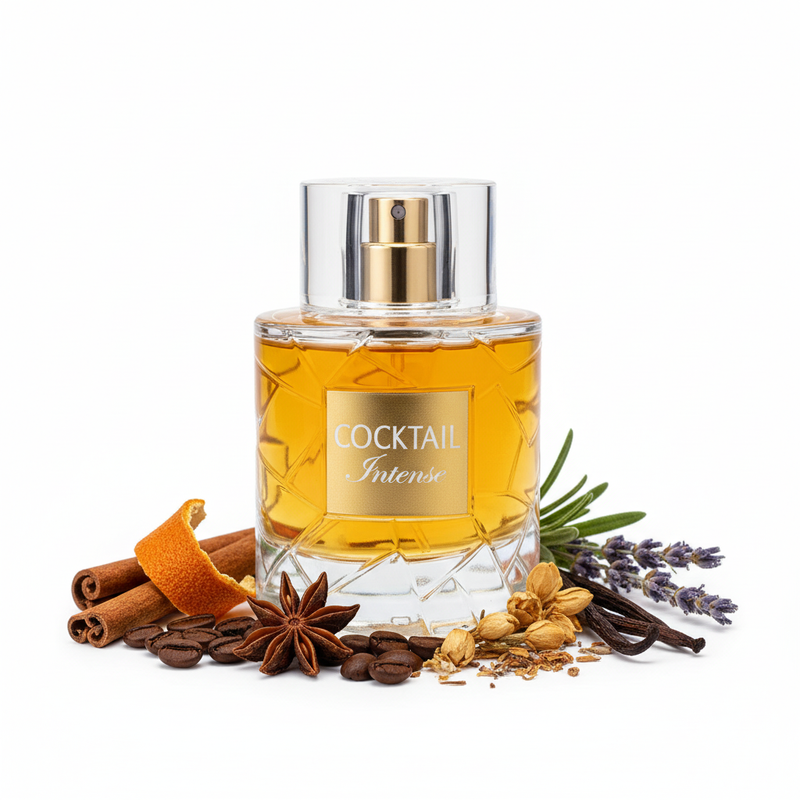 Cocktail Intense Fragrance World - Estilo Editorial