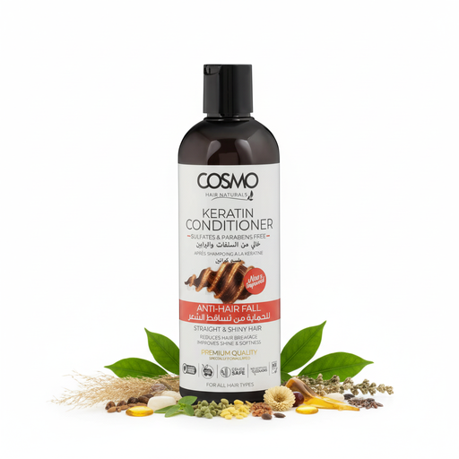 Cosmo Keratin Conditioner con ingredientes naturales