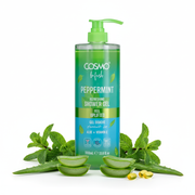Cosmo Peppermint Shower Gel con ingredientes naturales