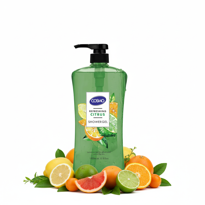 Cosmo Refreshing Citrus Shower Gel con ingredientes naturales