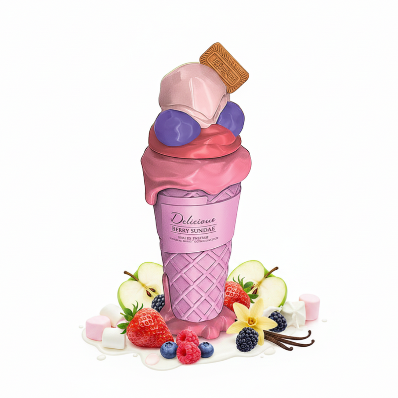 Delicious Berry Sundae - Estándar