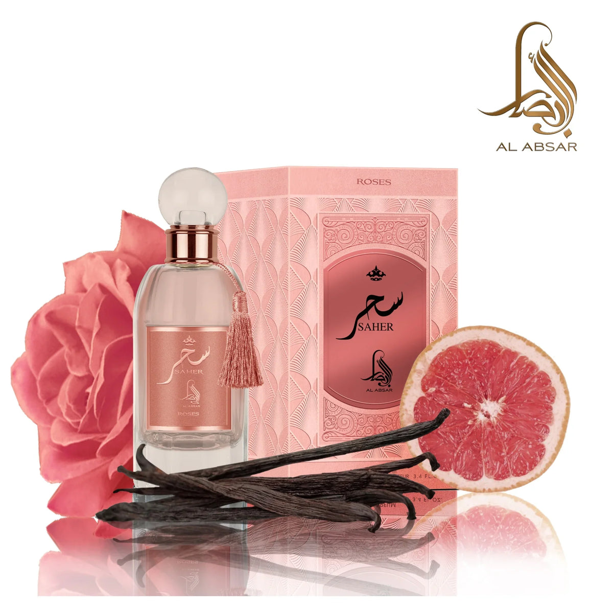 Sahert Saher Roses AL ABSAR AL ABSAR | Perfume Mujer — Arabic Parfums