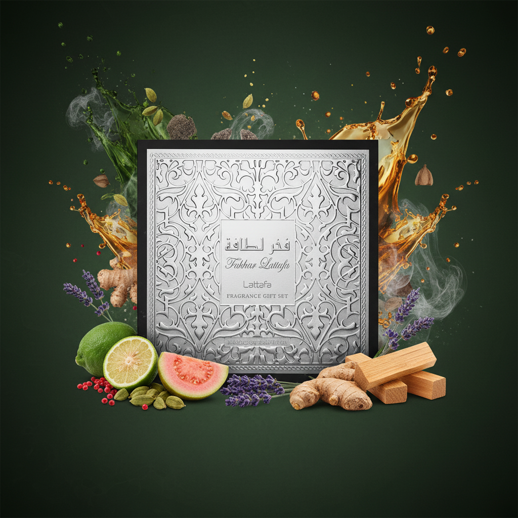 Fakhar Man Gift Set LATTAFA LATTAFA | Perfume Hombre — Arabic Parfums Fakhar Man Gift Set LATTAFA LATTAFA | Perfume Hombre — Arabic Parfums