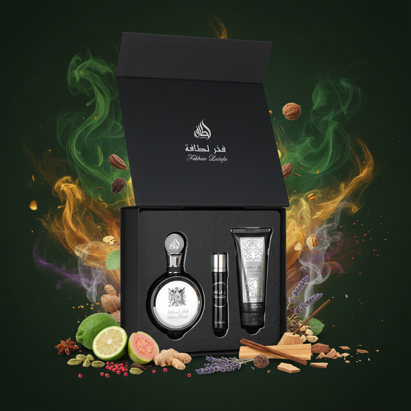 Fakhar Man Gift Set LATTAFA LATTAFA | Perfume Hombre — Arabic Parfums Fakhar Man Gift Set LATTAFA LATTAFA | Perfume Hombre — Arabic Parfums