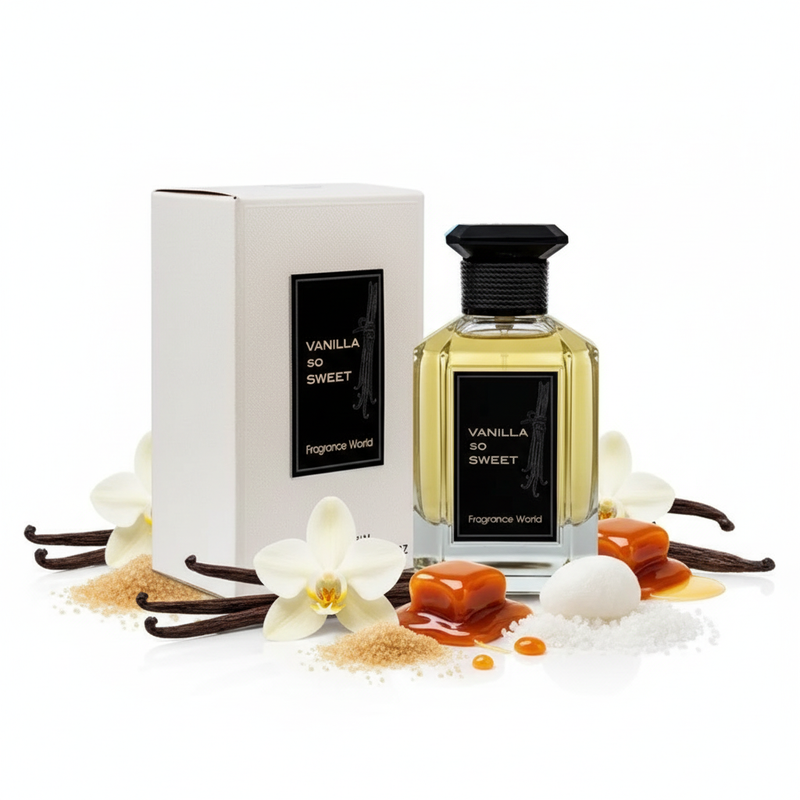 Fragrance World Vanilla So Sweet con ingredientes naturales