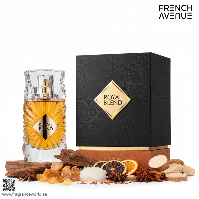 French Avenue Royal Blend cu cutie și ingrediente