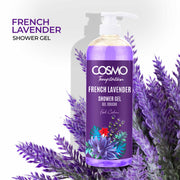 Temptation French Lavender Shower Gel COSMO 1000ml