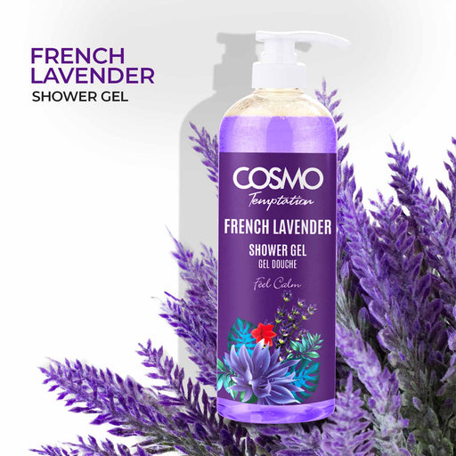 Temptation French Lavender Shower Gel COSMO 1000ml