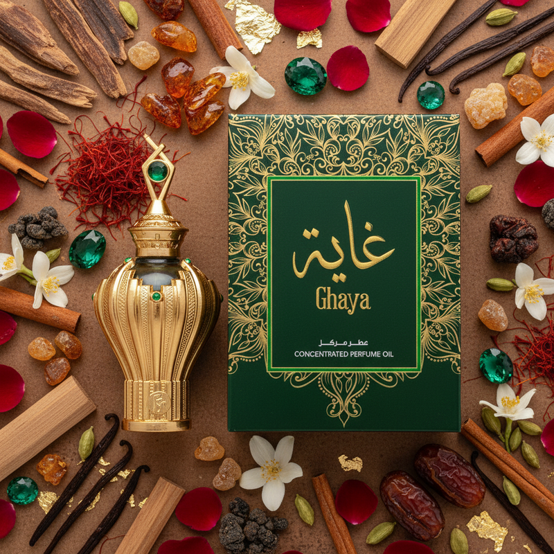 Ghaya Concentrated Perfume Oil cu ingrediente naturale