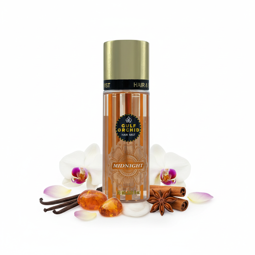 Gulf Orchid Hair Mist Midnight con ingredientes naturales
