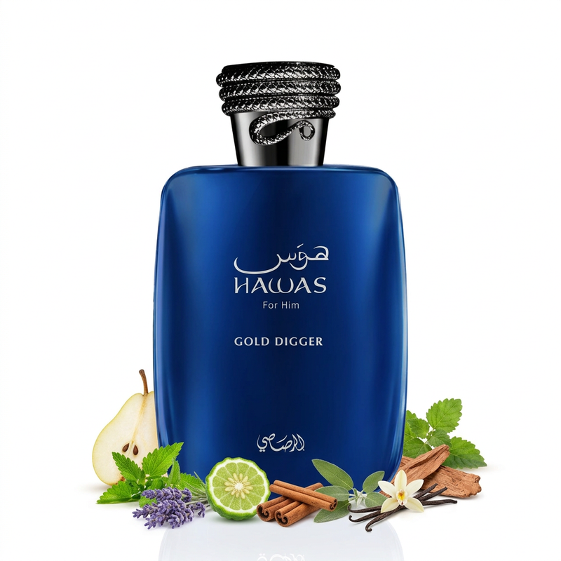 Hawas Gold Digger RASASI - Muestra 3 ml
