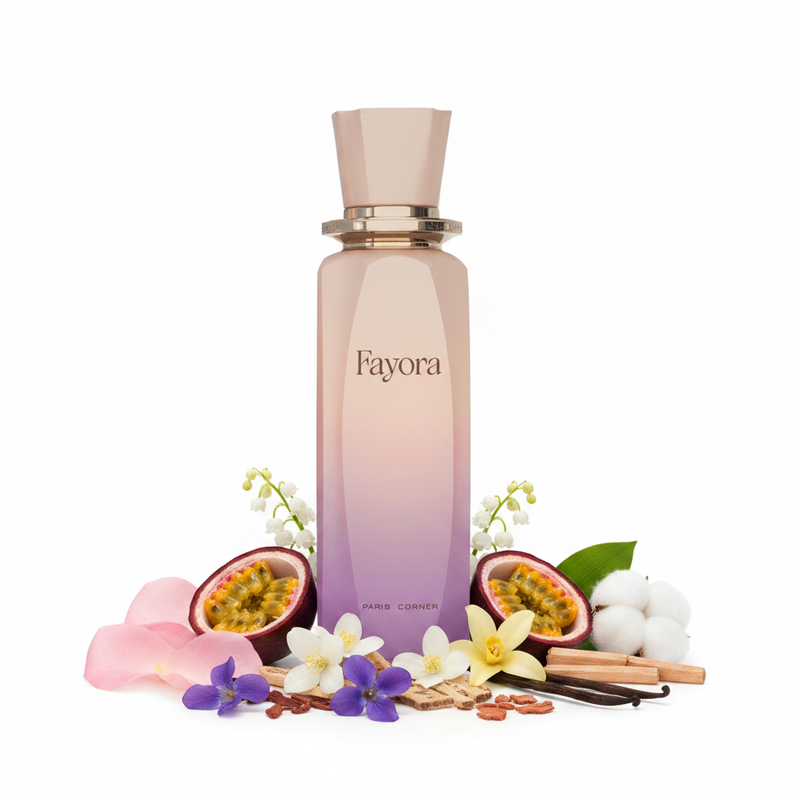 香水(女性用) PARIS CORNER FAYORA EDP 100ml ORIGINAL Fayora Paris Corner | Perfume Femenino Floral Frutal Amaderado