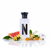 Frasco de perfume Summer 69 de Naseem Aqua Parfum, botella rectangular alta en vidrio cristal transparente con gran letra N tridimensional en negro brillante con diagonal dorada y texto vertical SUMMER69 en negro, tapa geométrica hexagonal ancha en negro brillante con texto NASEEM, sobre fondo blanco, rodeado de pomelo, hojas verdes, frutas, osmanto, raíz de lirio, rosa, muguete, jazmín, vetiver, gamuza, ámbar y almizcle.