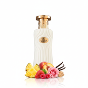 Marin Eau de Parfum - Frasco con notas olfativas: Piña, Fresa, Frambuesa, Durazno, Rosa, Vainilla, Sándalo