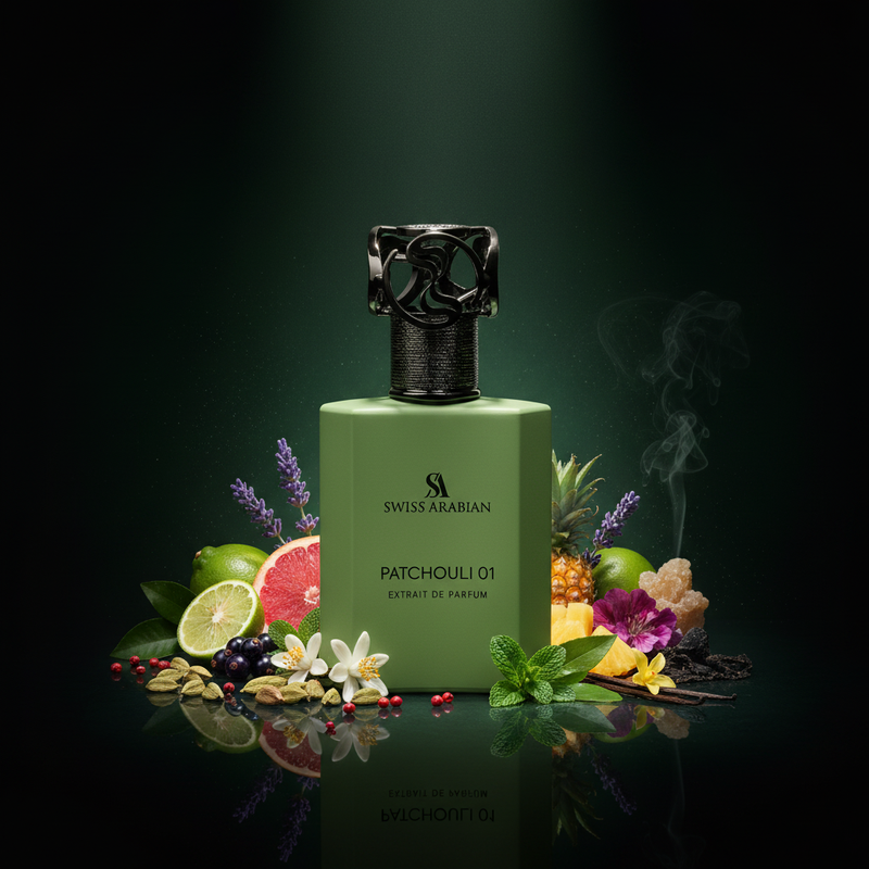 Patchouli 01 SWISS ARABIAN - Sample 3 ml