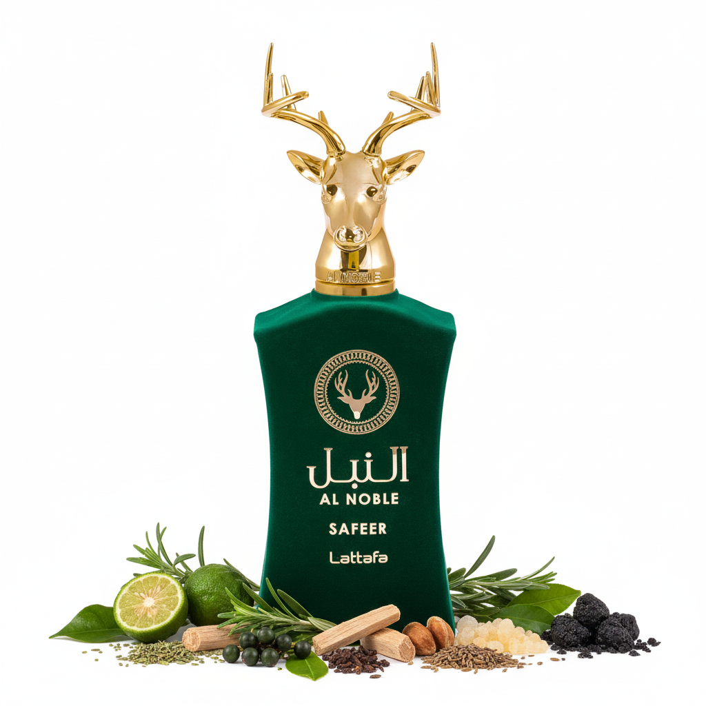 Al Noble Safeer Lattafa | Herbal Spicy Woody Unisex Perfume
