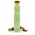 Spray ambientador Lattafa Decadent Delights Choco Pista Macaron 300ml, lata aerosol cilíndrica alta verde pistacho pastel con curvas reloj de arena, texto árabe marrón oscuro ملطف جو, bandas ornamentales, texto marrón oscuro DECADENT DELIGHTS CHOCO PISTA MACARON Lattafa Air Freshener 300 ML, tapa disco redondo ámbar-marrón, rodeado de pistachos, chocolate oscuro, vainilla y azúcar.