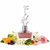 Frasco Deciduous Spring EDP, botella rectangular ancha y plana en vidrio transparente con líquido rosa polvoriento en la parte inferior, texto DECIDUOUS SPRING minimal, cuello cilíndrico cromo plateado, tapa escultórica espectacular de árbol desnudo en ramas cromo plateado 3D, rodeado de mandarina, bergamota, grosellas negras, pera, rosa, azahar, jazmín sambac, fresia, pachulí, amberwood y madera de cachemira.