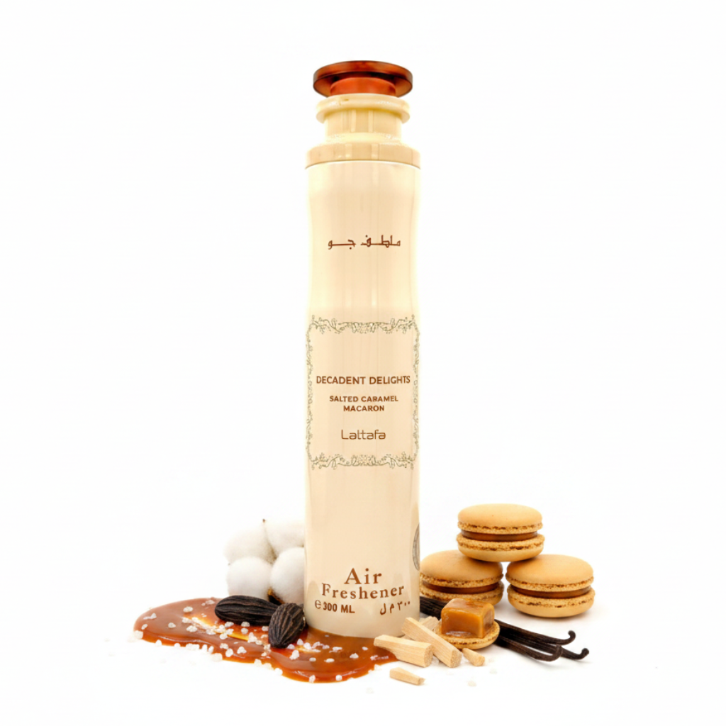 Salted Caramel Macaron Lattafa | Gourmand Caramel Home Spray 300ml ...