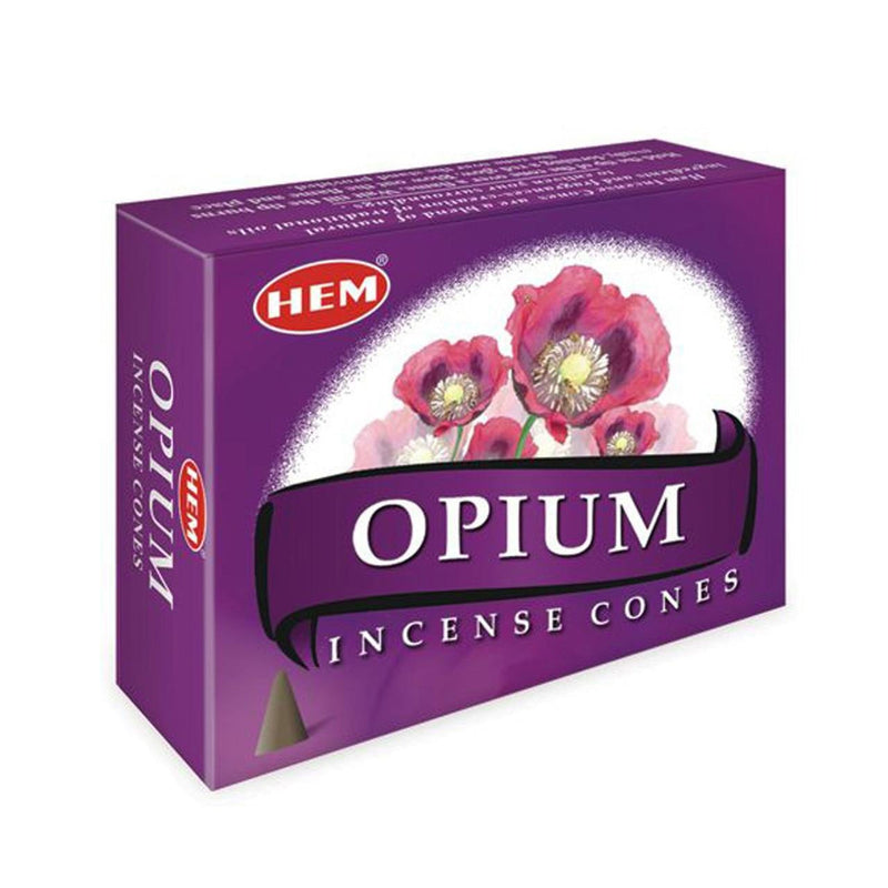 Opium Conos de Incienso HEM 25gr (10 conos)