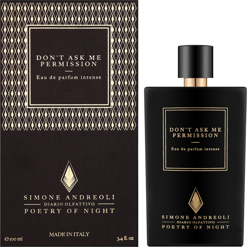 Don't Ask Me Permission SIMONE ANDREOLI 100ml
