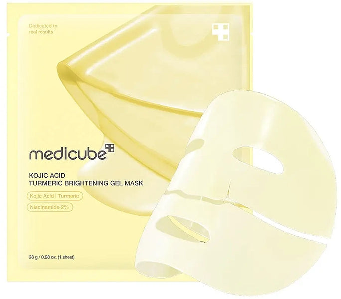 Kojic Acid Turmeric Gel Mask MEDICUBE | Antimanchas Luminosidad