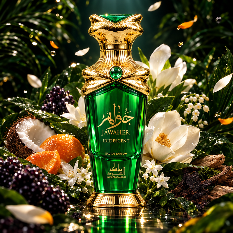 Jawaher Iridescent MAMLAKAT AL OUD - Muestra 3 ml