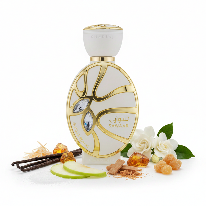 Sawaar Vanille Blanc KHADLAJ - Muestra 10 ml