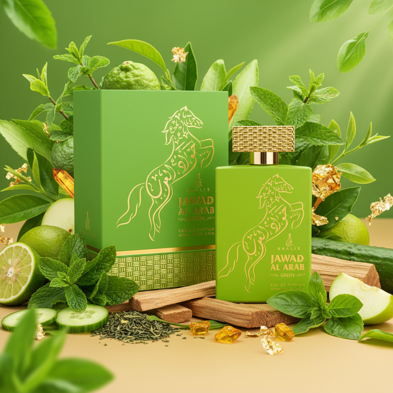 Khalis Jawad Al Arab Green cu ingrediente naturale
