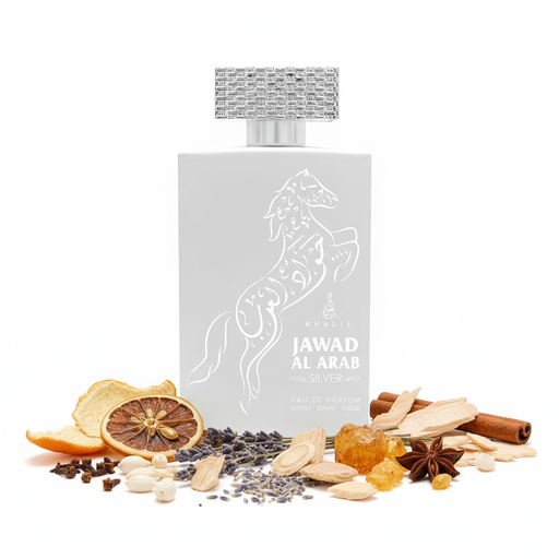 Khalis Jawad Al Arab Silver con ingredientes naturales