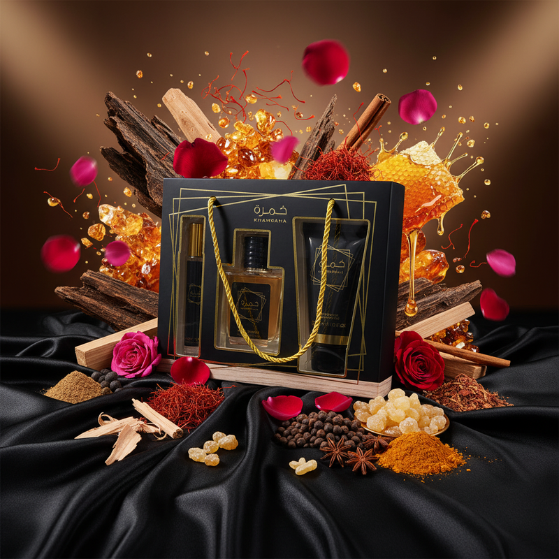 Khamraha Gift Set cu ingrediente naturale