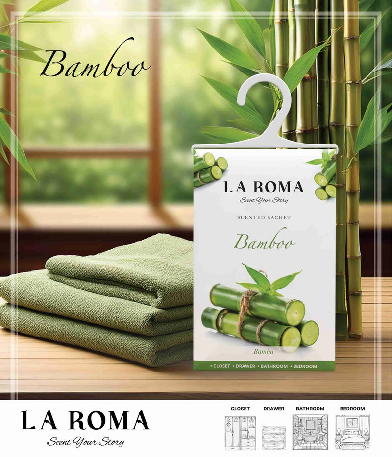 Bamboo Ambientador Armario LA ROMA 26gr